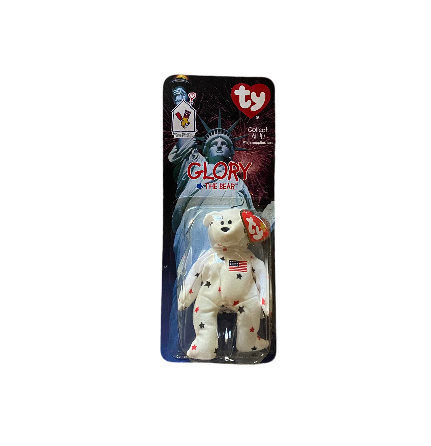 Ty Teenie Beanie Babies Ronald McDonald’s House Charities Glory the Bear