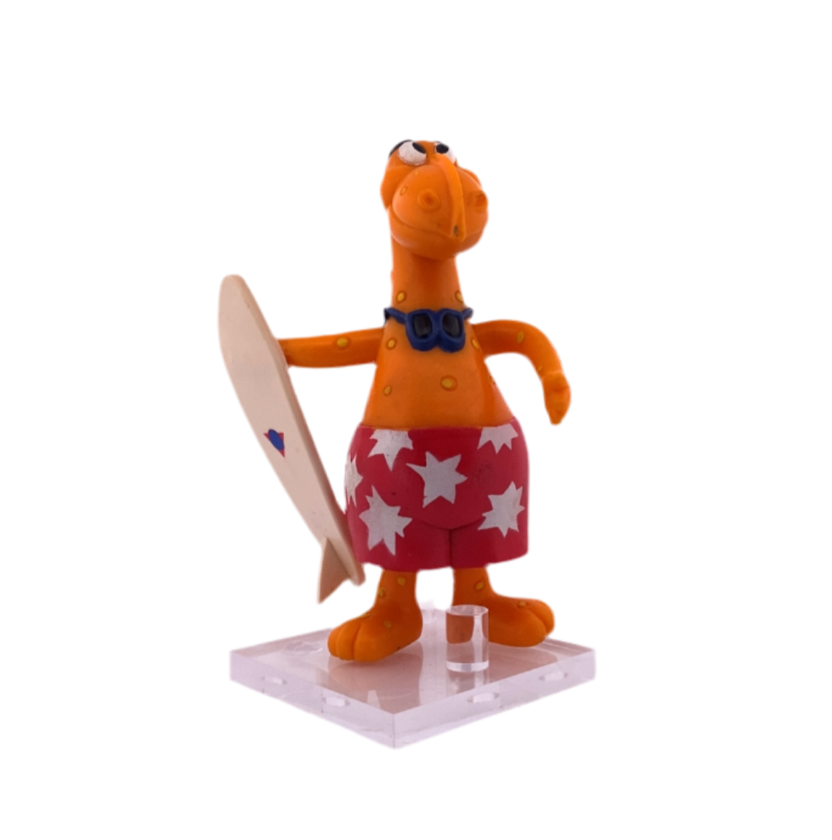 Kraft Cheeseasaurus Rex Surfer Retro Bendable