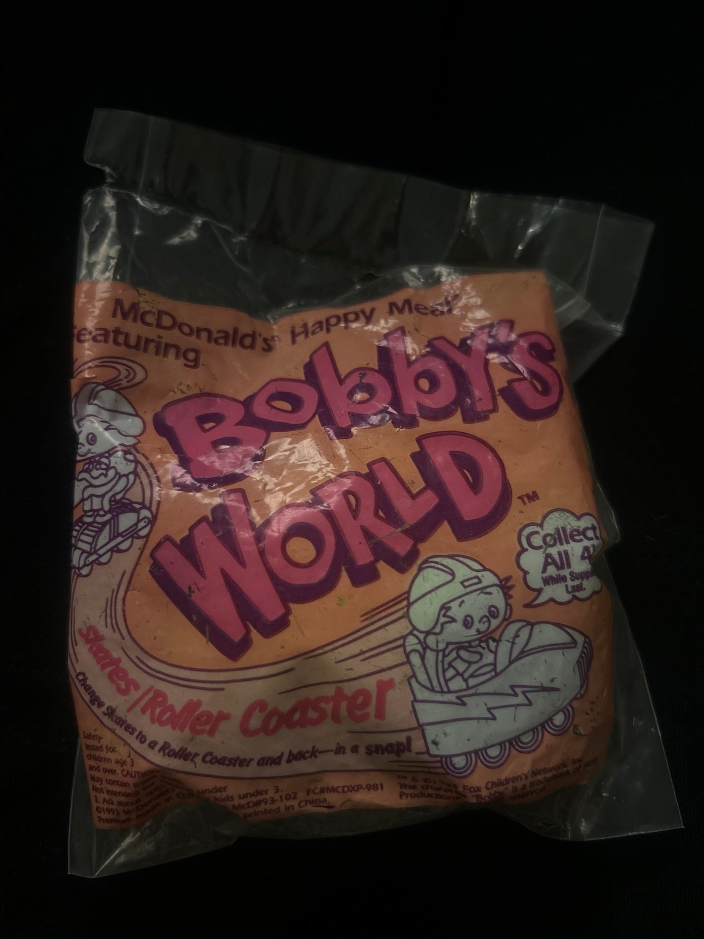 Bobby's World Skates/Rollercoaster Sealed