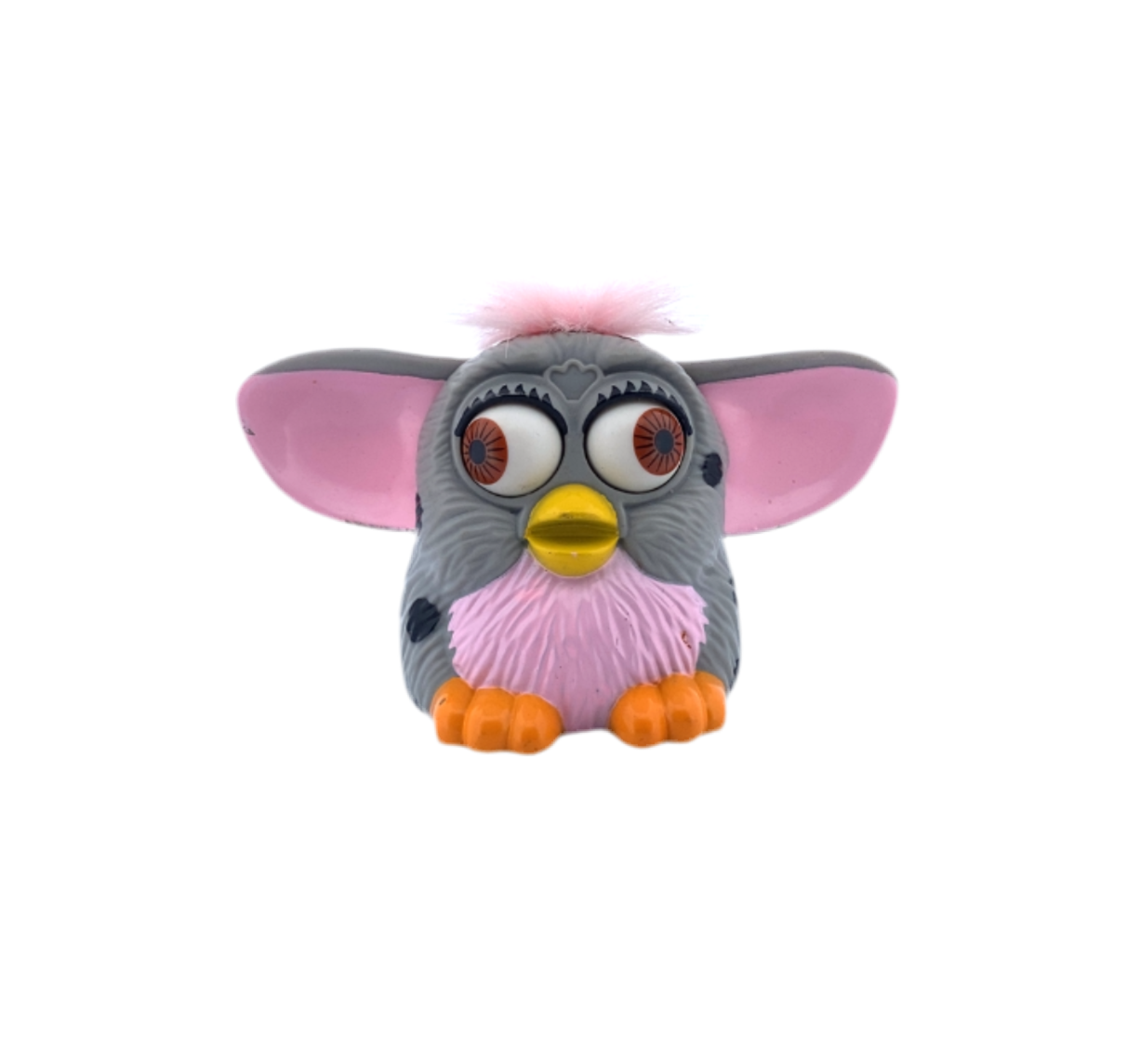 Furby Spotted Gray with Pink Hair Pre-Loved