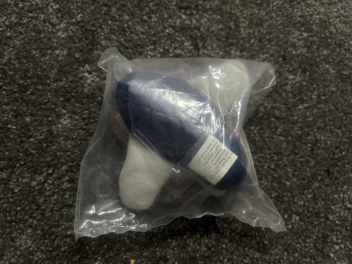 Mcdonald's Friendly Skies Meal Toy United Airlines Plane Plush Sealed