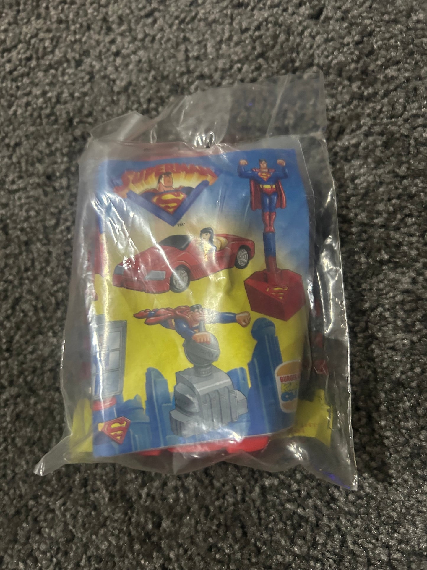 DC Comics Justice League Superman Lois Lane Red Convertible Car Sealed