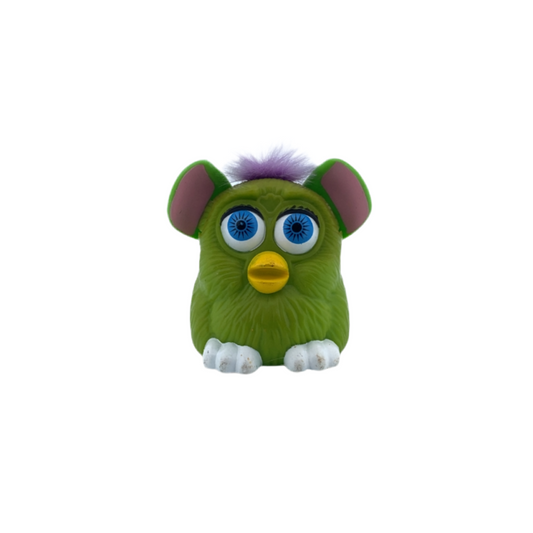 Furby Olive Green with Purple Hair