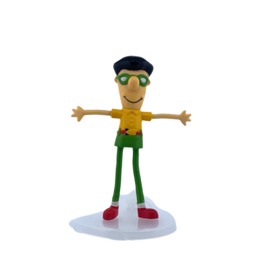 Wacky Pack Bendable Buddies Sonic Guy