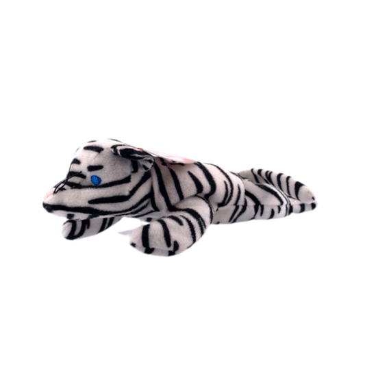 Ty Beanie Babies Blizz the White Tiger 10