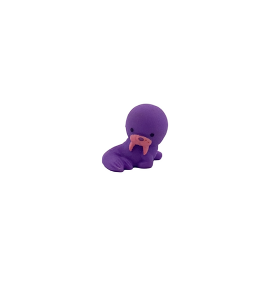 coolbeans Animal Minis Purple Walrus