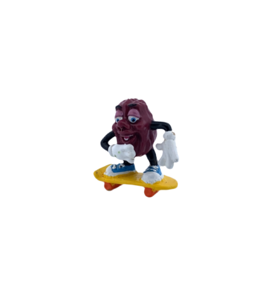 California Raisin on Skateboard