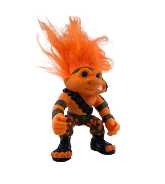 Battle Trolls Orange Ground Fighter
