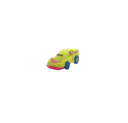 Sonic Wacky Racers Neon Yellow Race Car