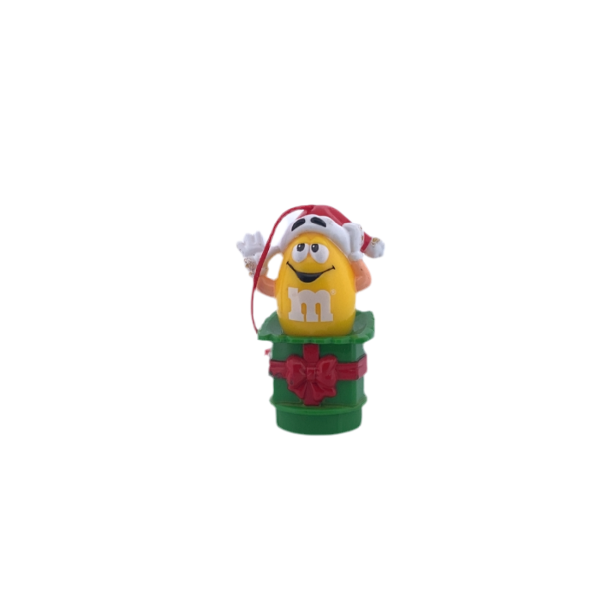 M&M Christmas Ornament Gifted Yellow M&M