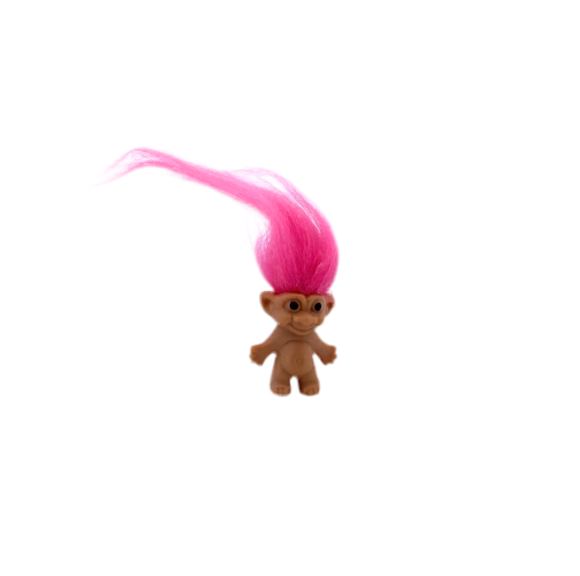 coolbeans Minis Hot Pink Hair Troll