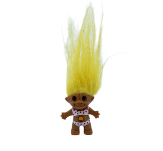 Treasure Troll with Yellow Hair Mini