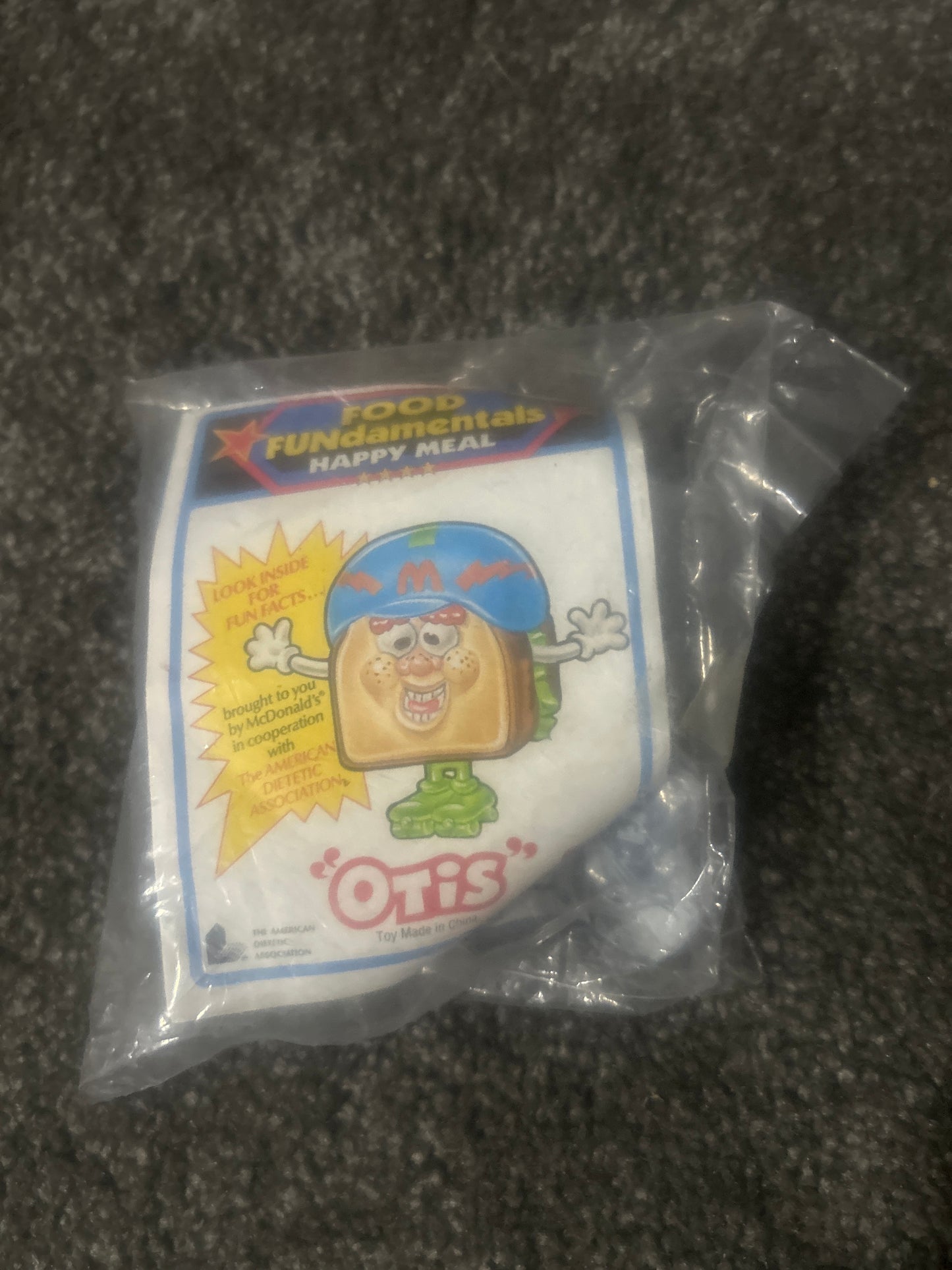 McDonald's Food Fundamentals Otis the Sandwich Sealed