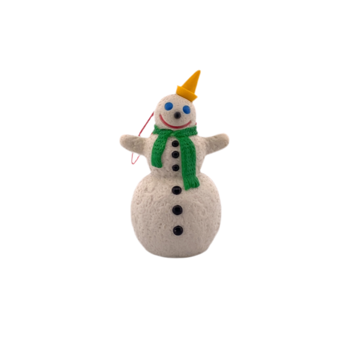Jack-in-the-Box Snowman Jack Christmas Ornament