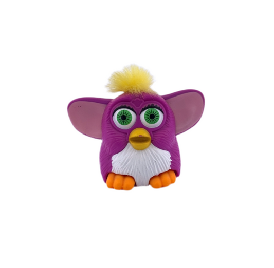 Furby Dark Pink with Yellow Hair