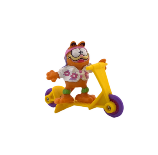 Garfield on Scooter