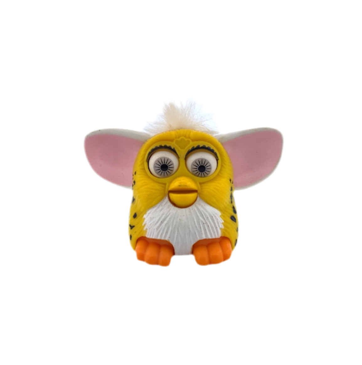 Furby Spotted Yellow with White Hair