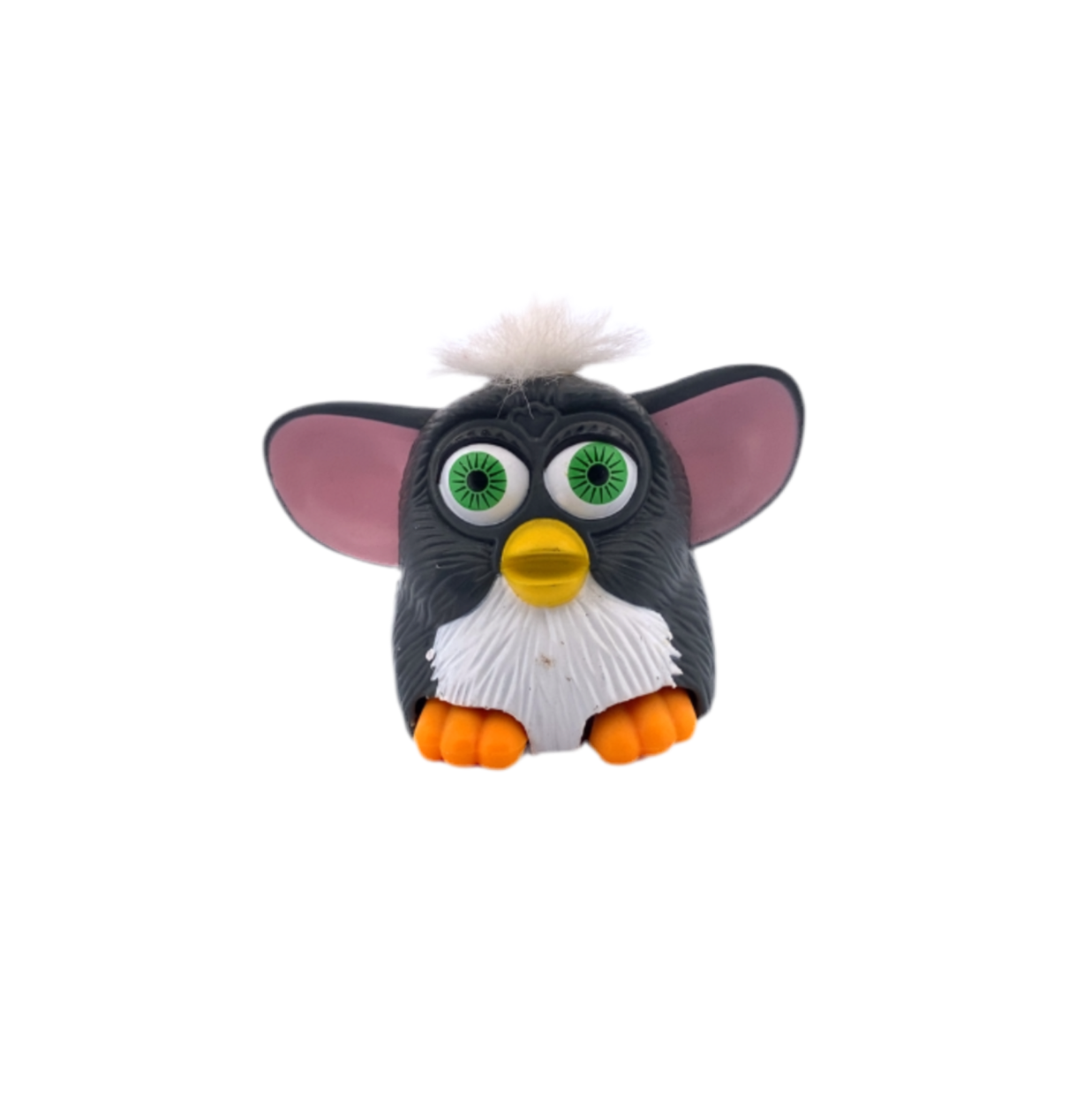 Furby Dark Gray with White Hair