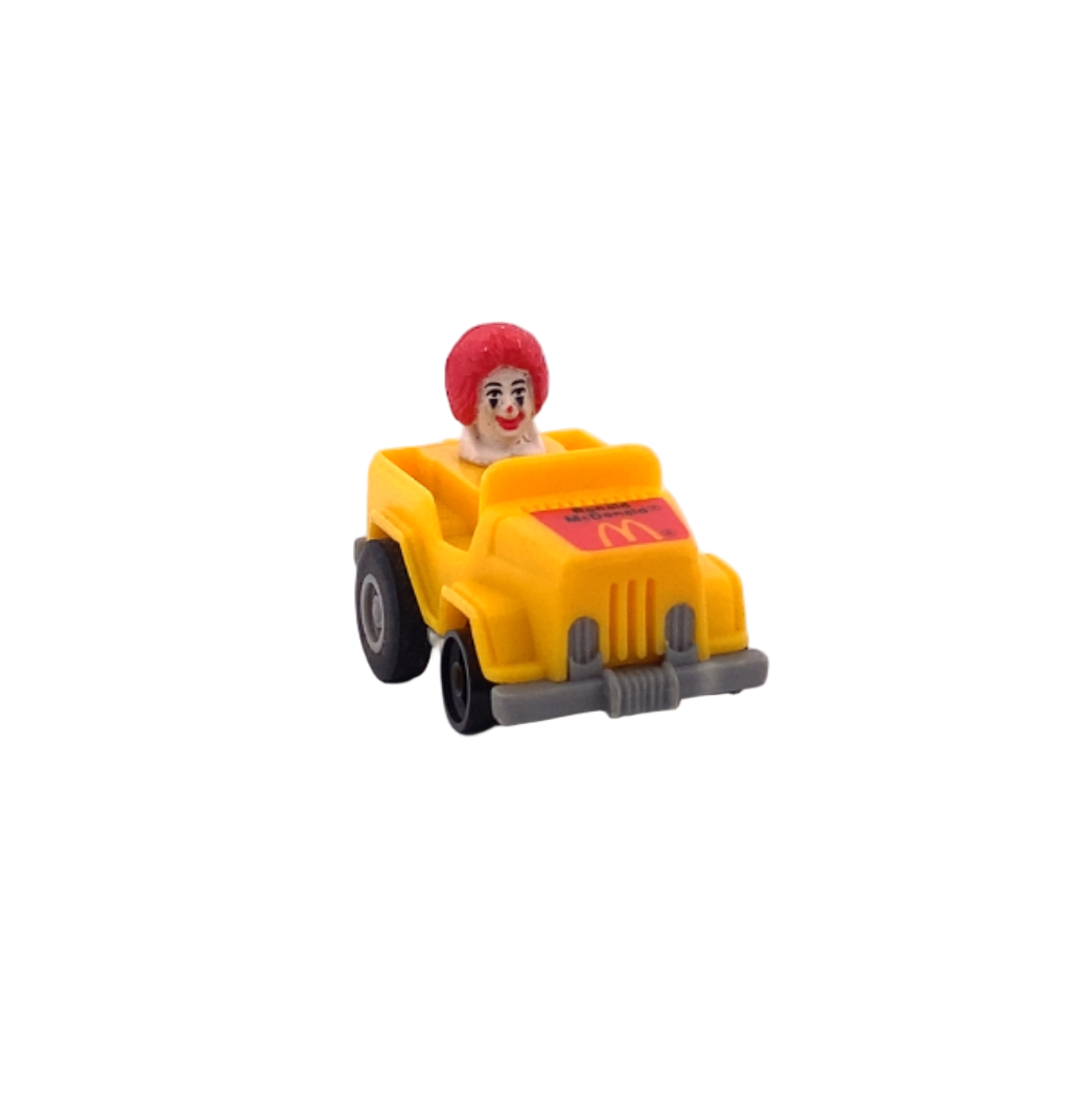 McDonaldland Ronald McDonald Pull Back Car
