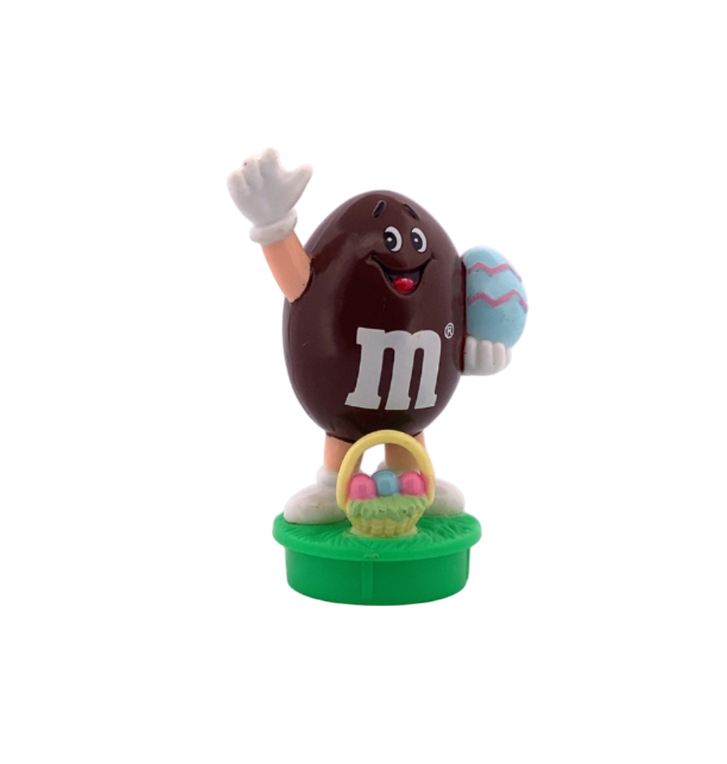 M&M Brown Easter Candy Topper