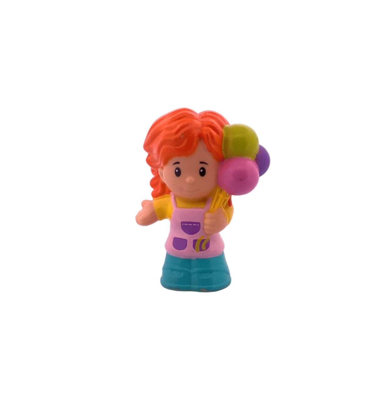 Fisher-Price Little People Girl Holding Balloons