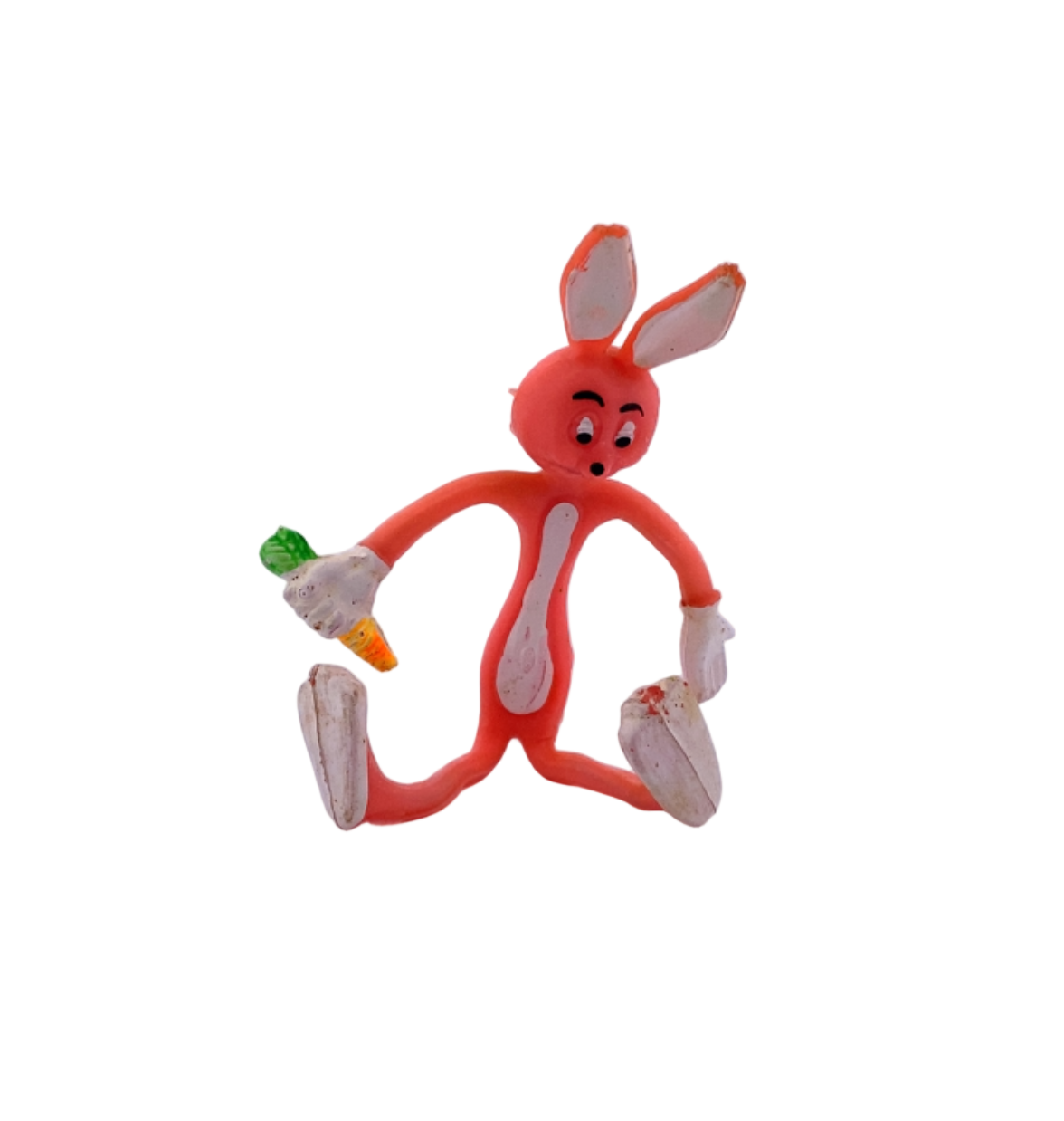 Coral Bendy Bunny