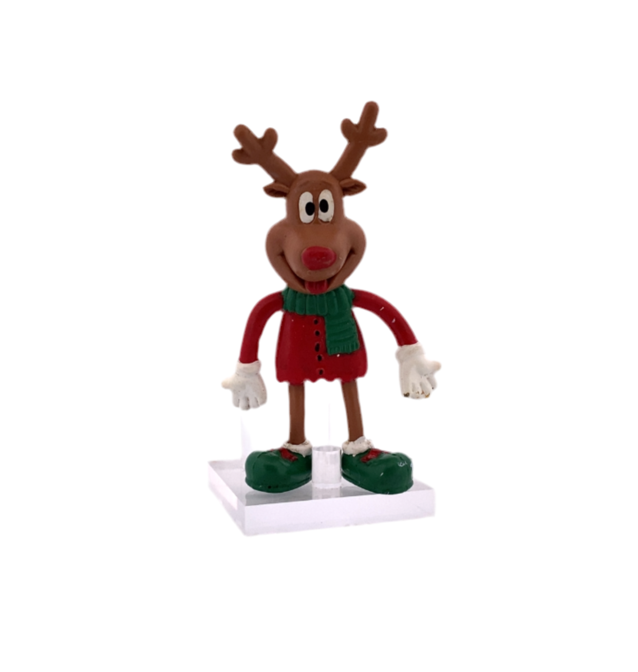 Christmas Reindeer Retro Bendable