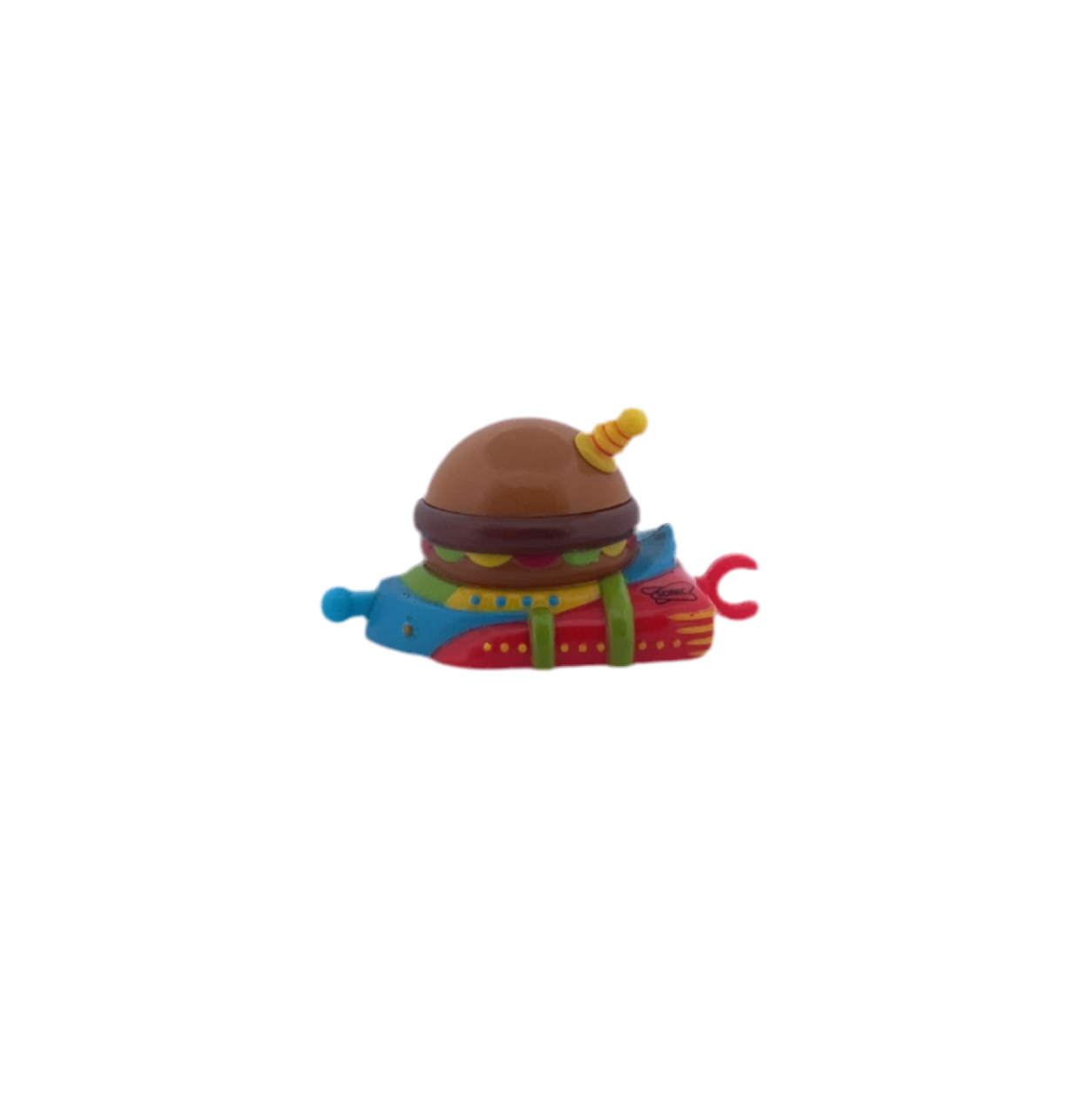 Sonic Wacky Pack Express Train Burger Train Car