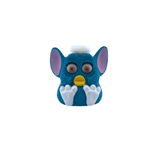 Furby Blue with White Hair