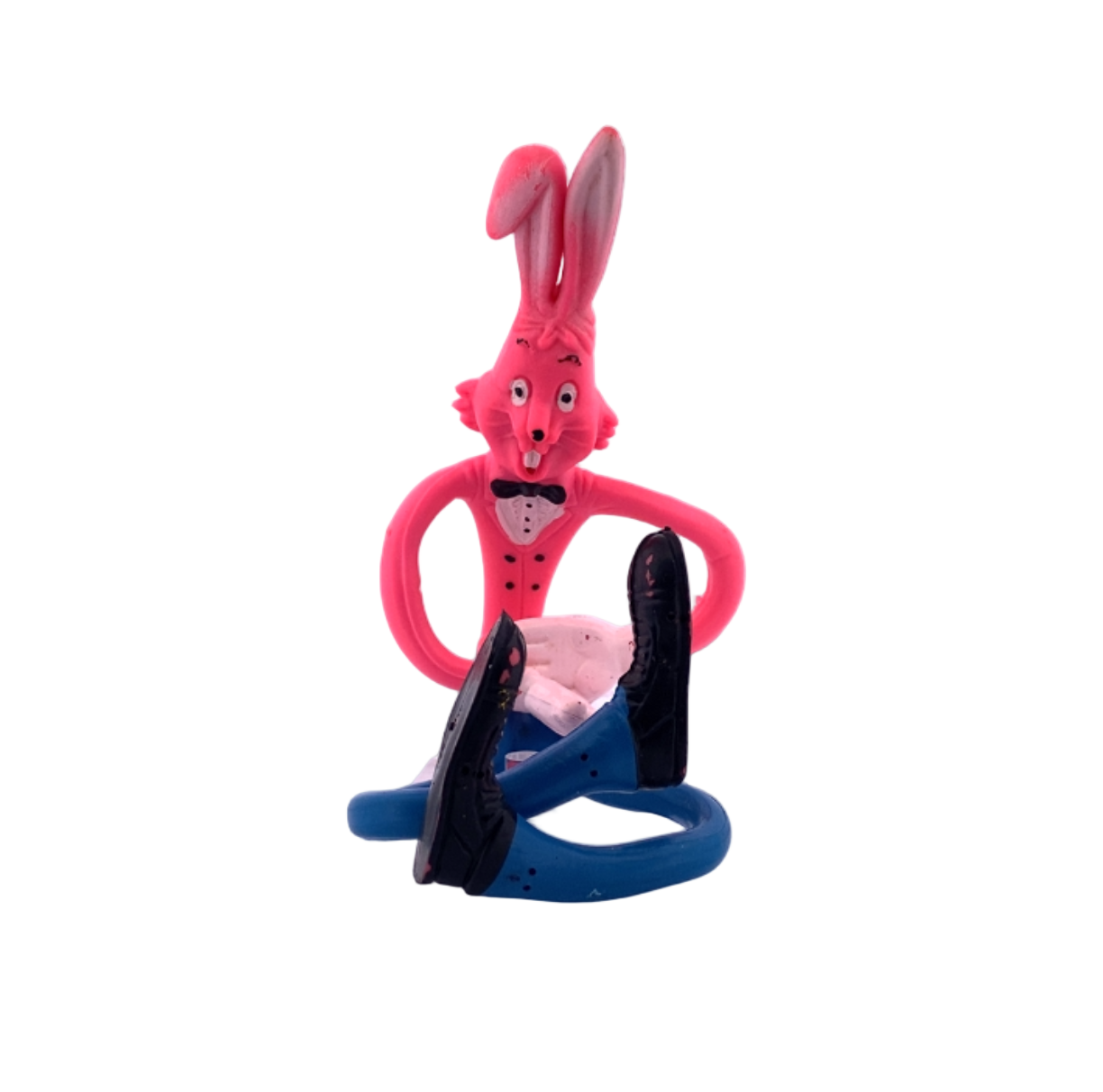 Hot Pink Bendy Bunny