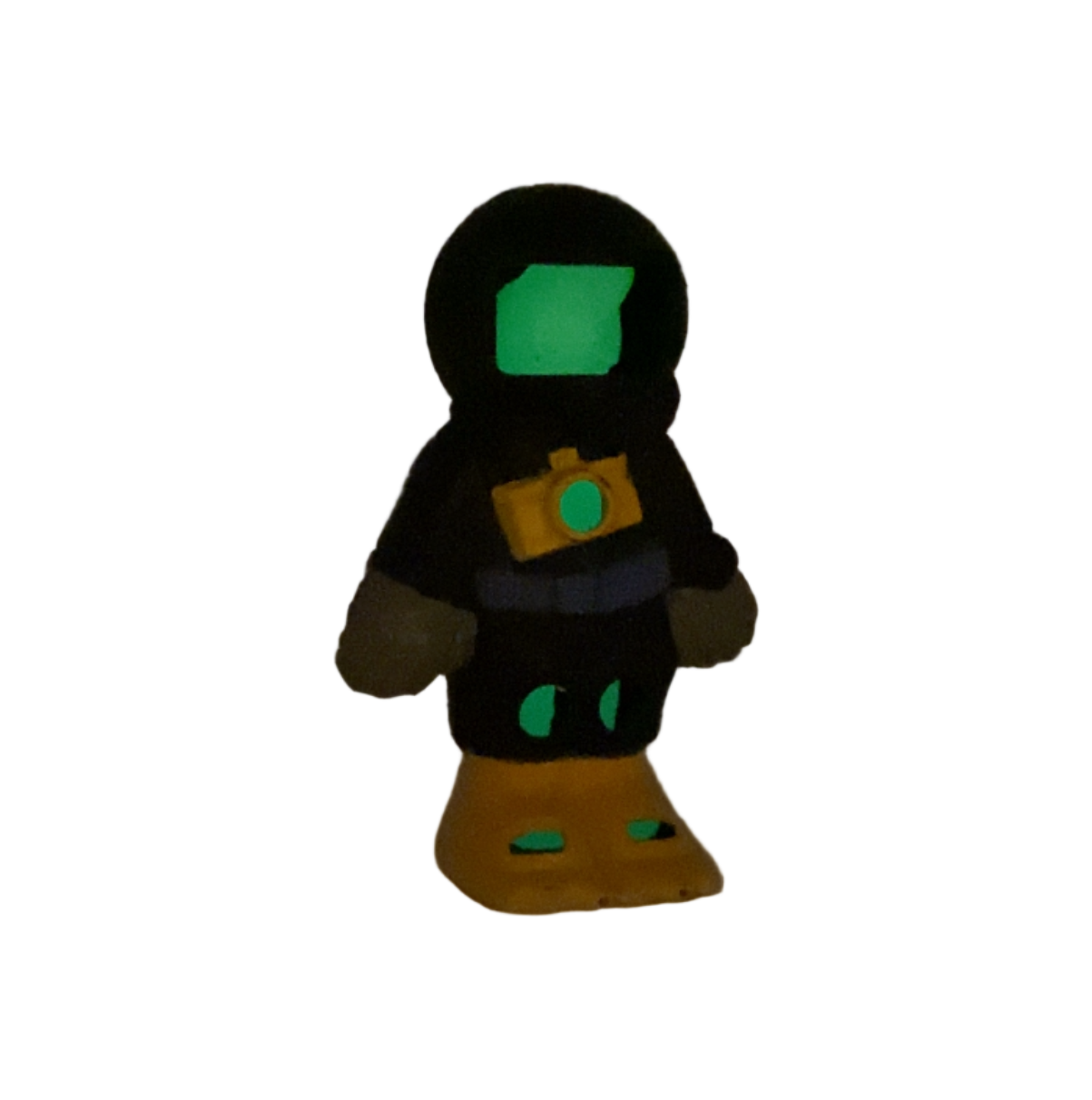 Burger King Kids Club Glo-Force Kid Vid Scuba Diver