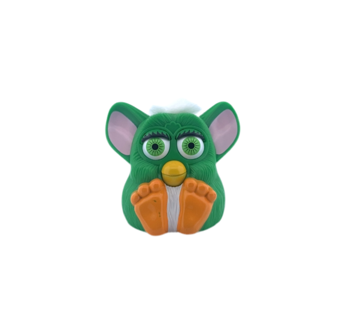Furby Green with White Hair