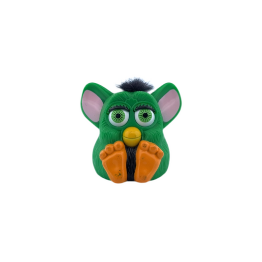 Furby Green with Black Hair