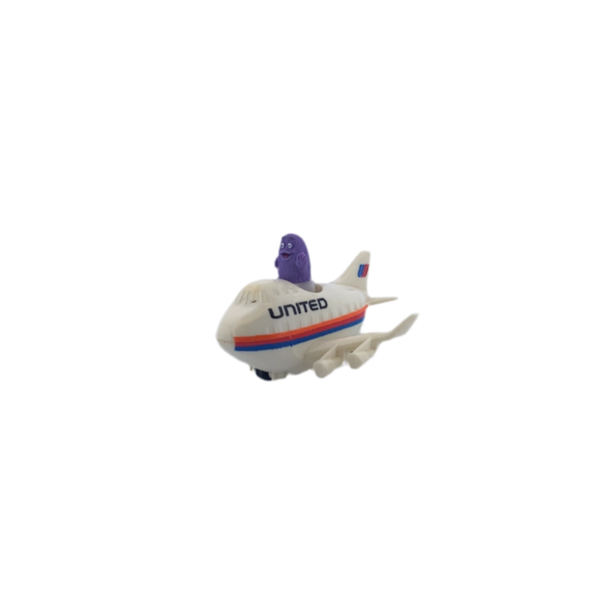 United Airlines Pilot Grimace