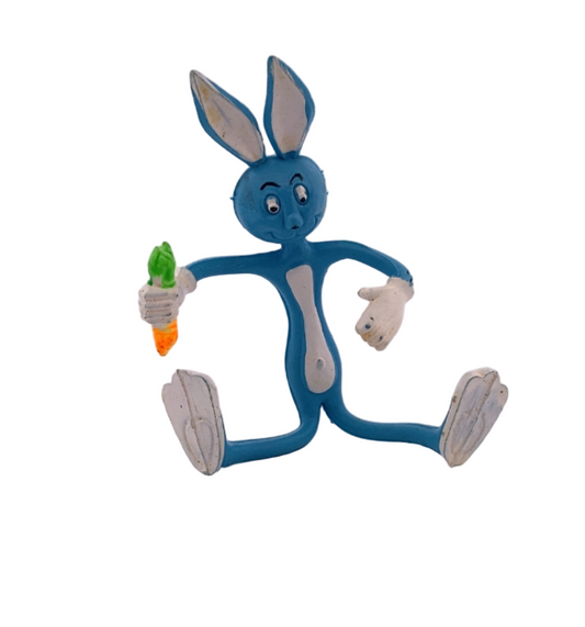 Blue Bendy Bunny