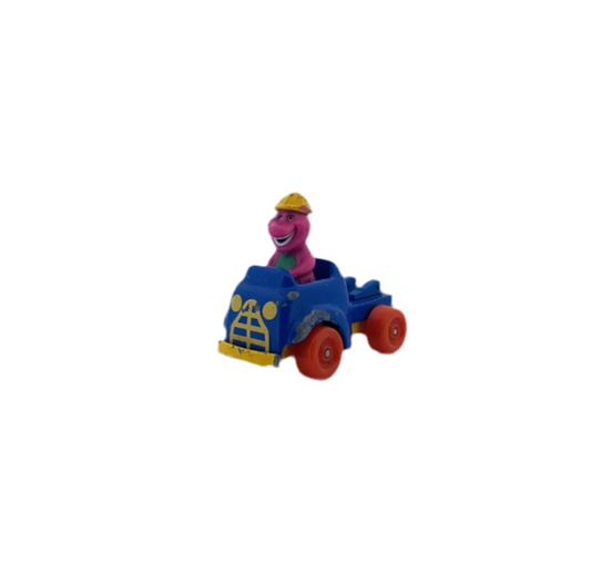 Barney in Die-Cast Construction Truck