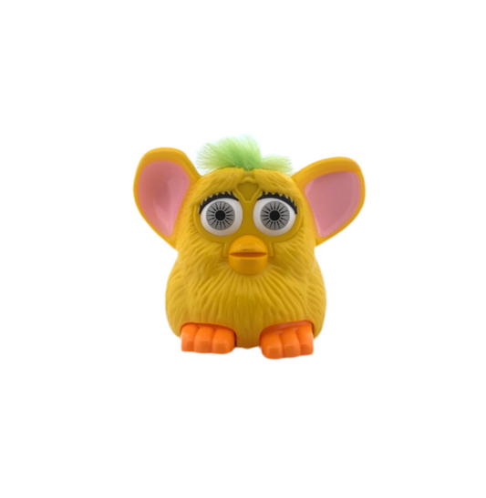 Furby Yellow with Green Hair