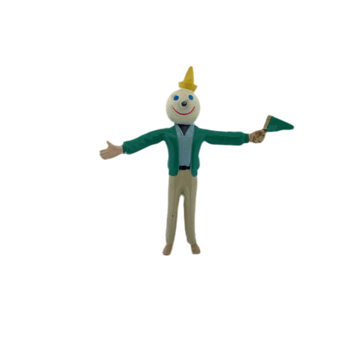 Jack-in-the-Box Green Flag Jack Bendable