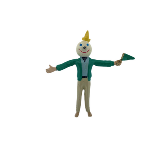 Jack-in-the-Box Green Flag Jack Bendable