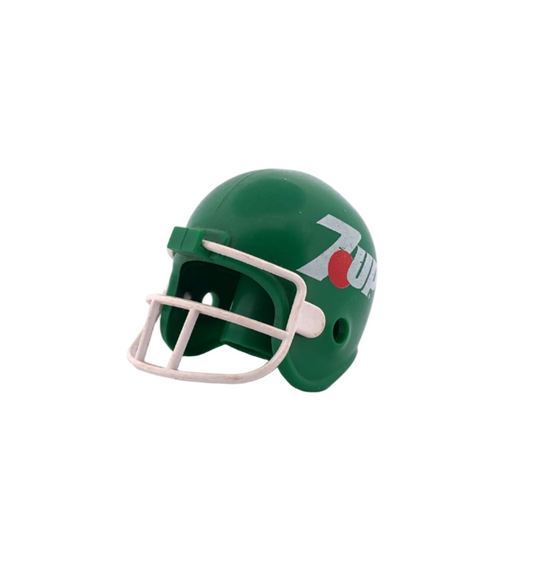 7-Up The Uncola Football Helmet Bottle Topper