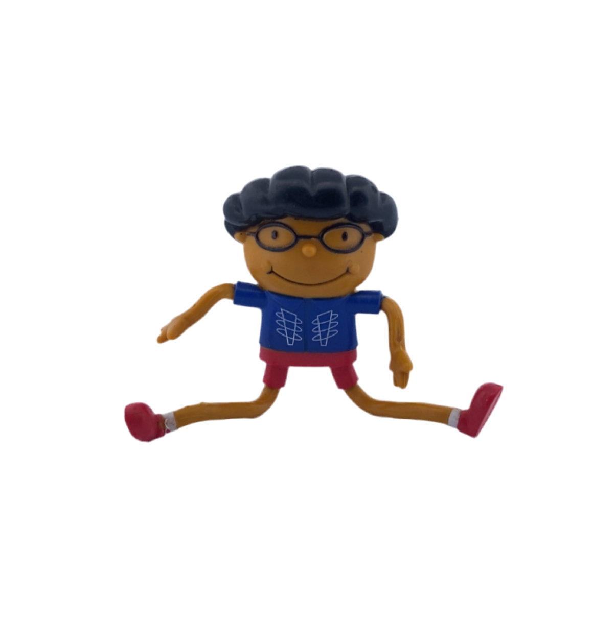 Sonic Wacky Pack Bendable Buddies Blue Shirt and Glasses