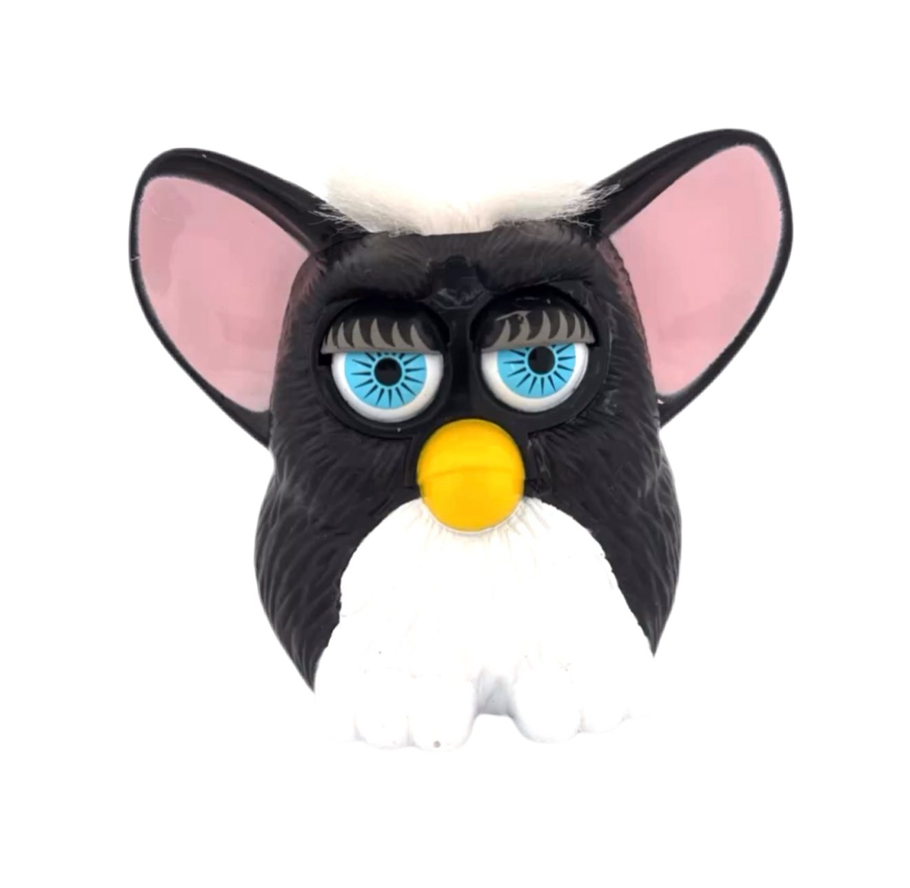 Furby Black with White Hair