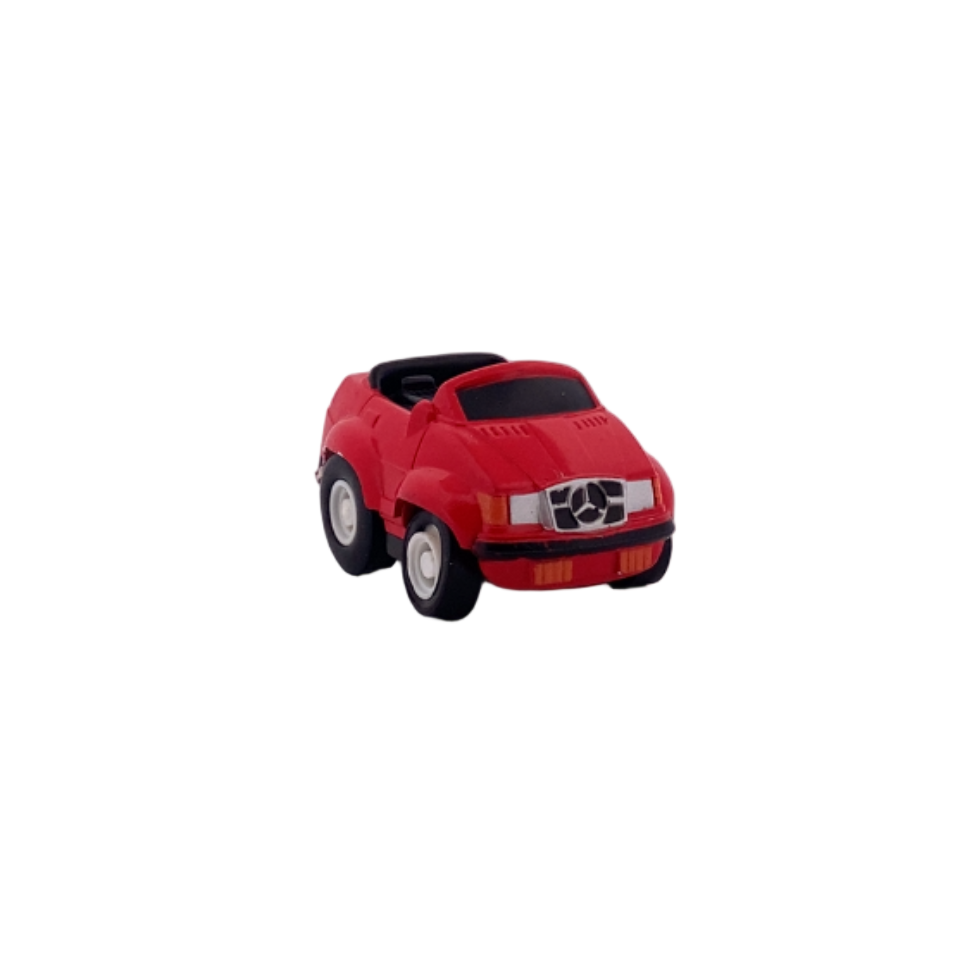 Jack-in-the-Box Pull Back Cars Red Benz