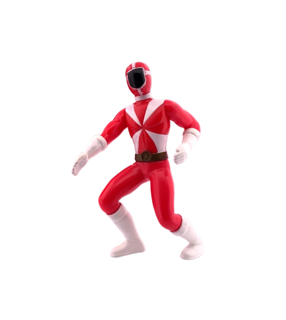 Power Rangers Rescue Red Ranger with Burst Action Case 1