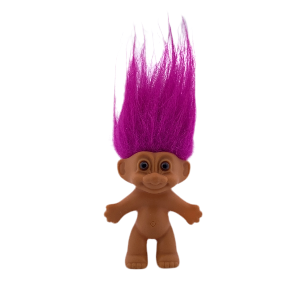 Russ Trolls Good Luck Troll with Dark Pink Hair