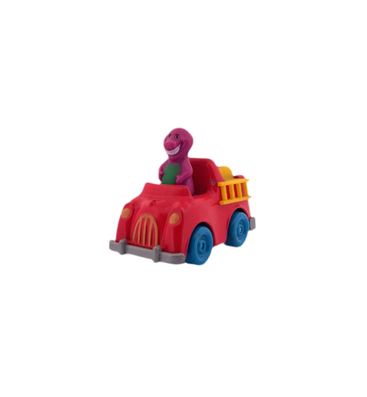Barney in Die-Cast Firetruck