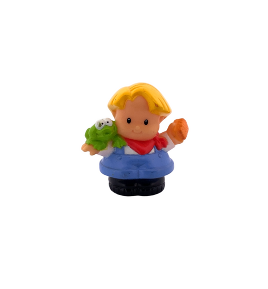 Fisher-Price Little People Eddie Holding a Frog