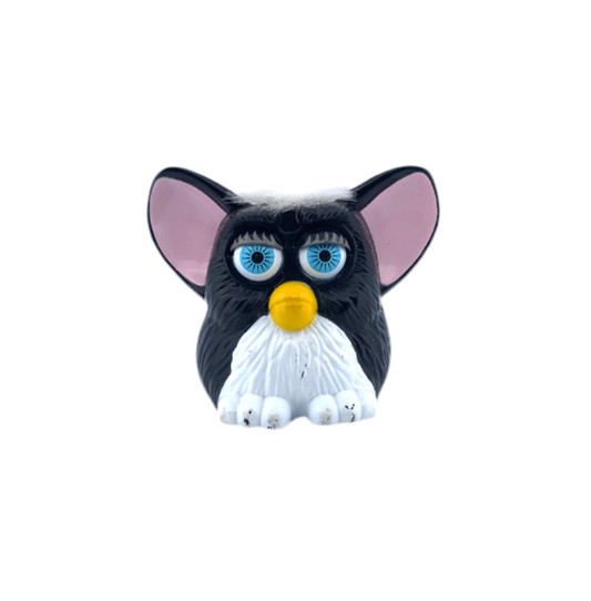 Furby Black with White Hair Pre-Loved