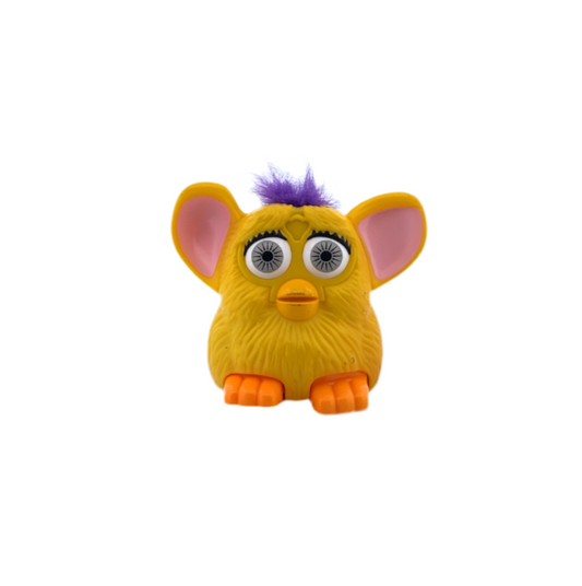 Furby Yellow with Purple Hair