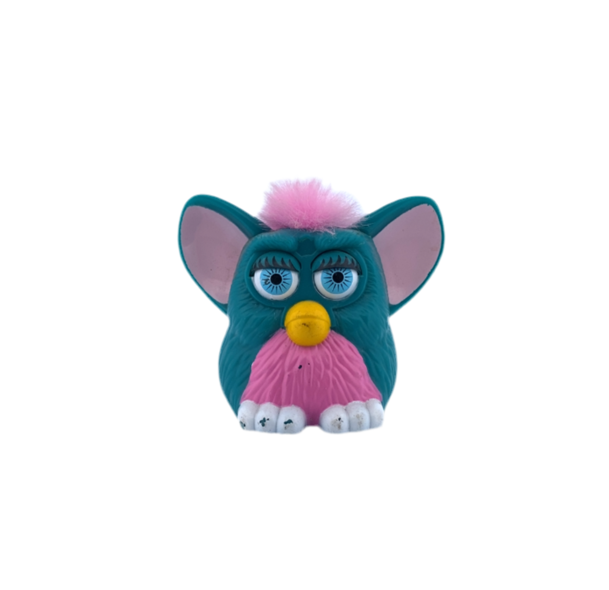 Furby Greenish Blue with Pink Hair